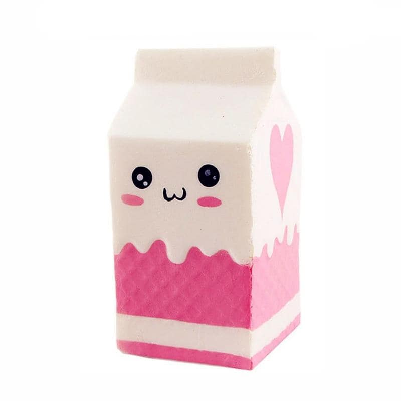 Antistressboll <Br>Squishy Mjölk