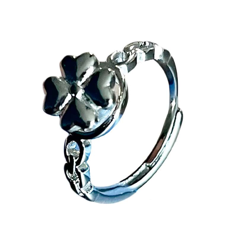 Ring För Ångest <Br>4-Bladig Klöver