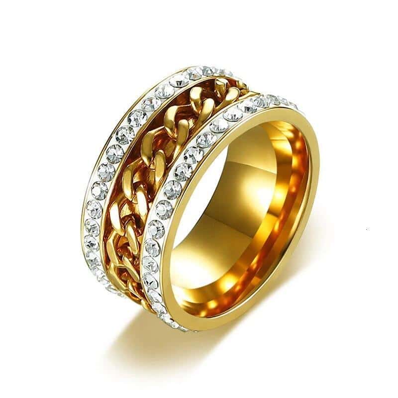 Anti-Stress Ring <Br>Kvinnans Roterande Ring