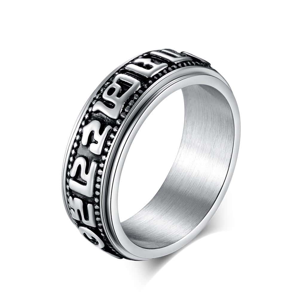 Antistressring <Br>Tibetanskt Mantra