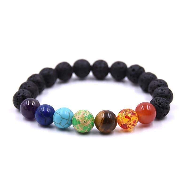 Anti-Stress Armband <Br>7 Chakran