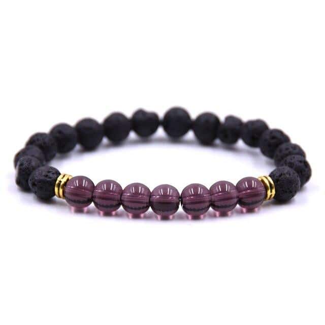 Anti-Stress Armband <Br>Chakra Sahasrara
