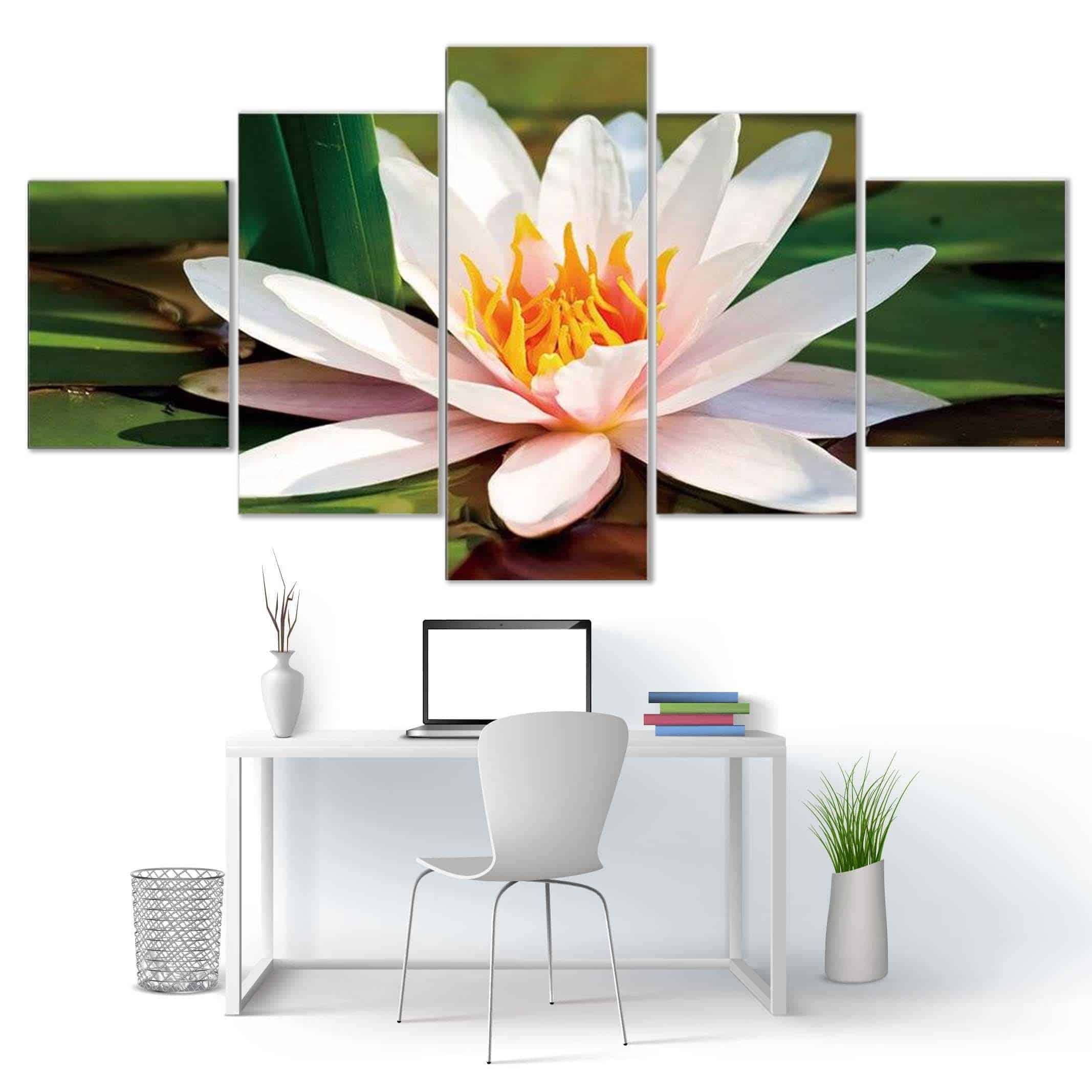 Zen Målning <Br> Zen Lotusblomma
