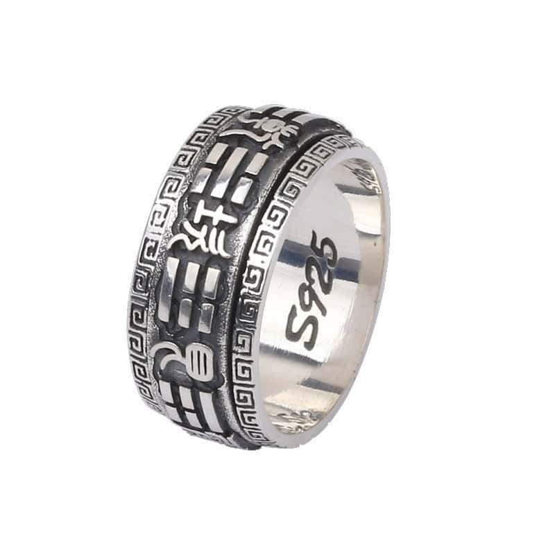 Anti-Stress <Br>Meditationsring (Silver)