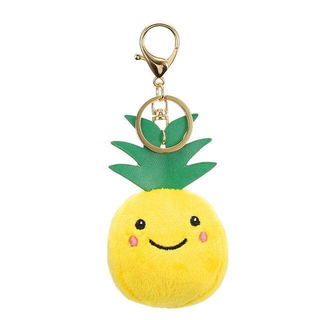 Nyckelring Mot Stress <Br>Ananas