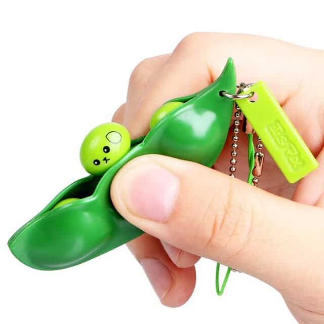 Anti-Stress Nyckelring <Br>Little Peas