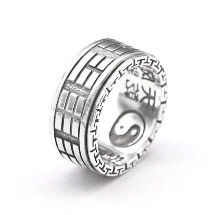 Anti-Stress Ring <Br>Feng Shui (Silver)