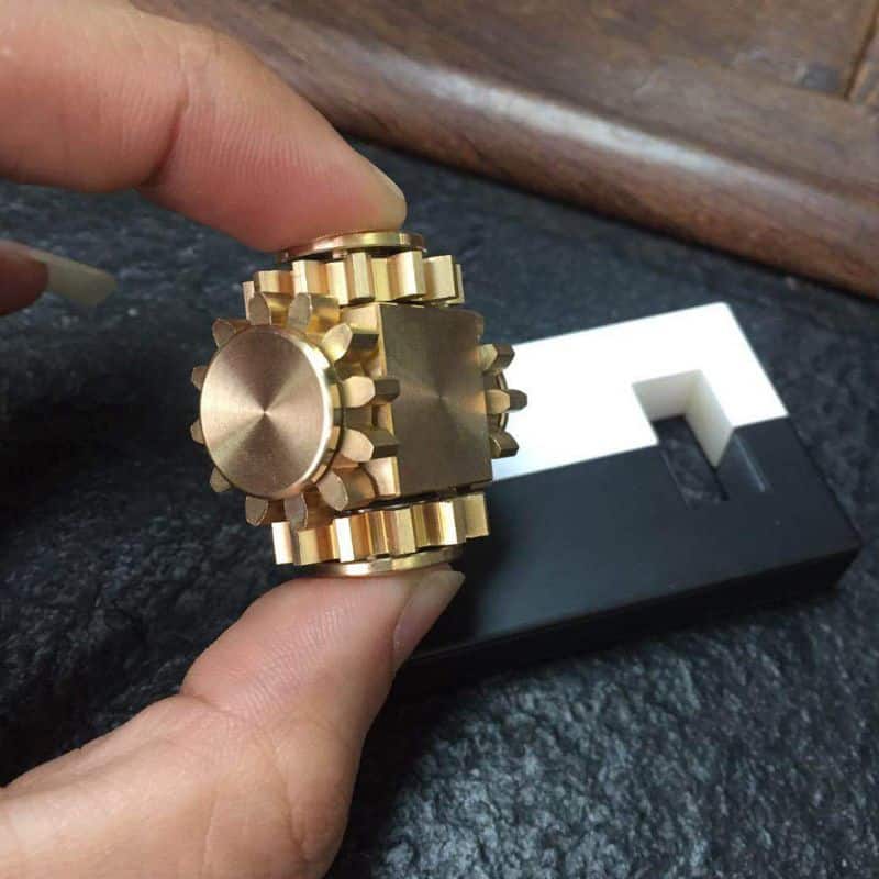 Anti-Stress Leksak <Br>Fidget Kub Hand Spinner