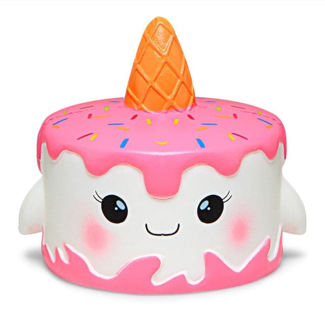 Stressboll <Br>Squishy Ice Enhörning