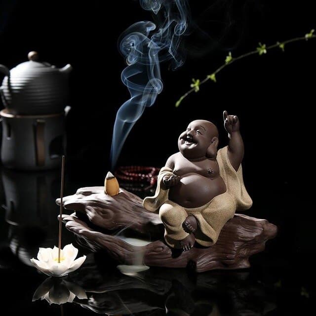 Rökelsehållare <Br>Skrattande Buddha