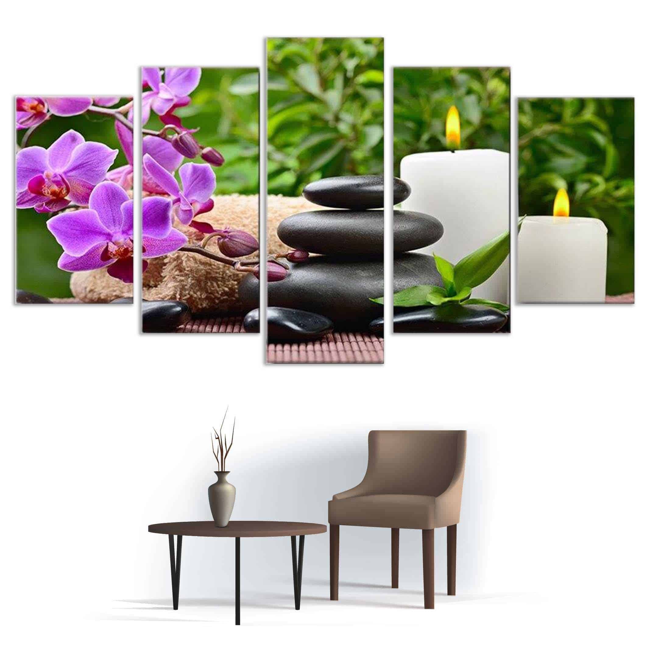 Bord Zen <Br>Galet Bougie
