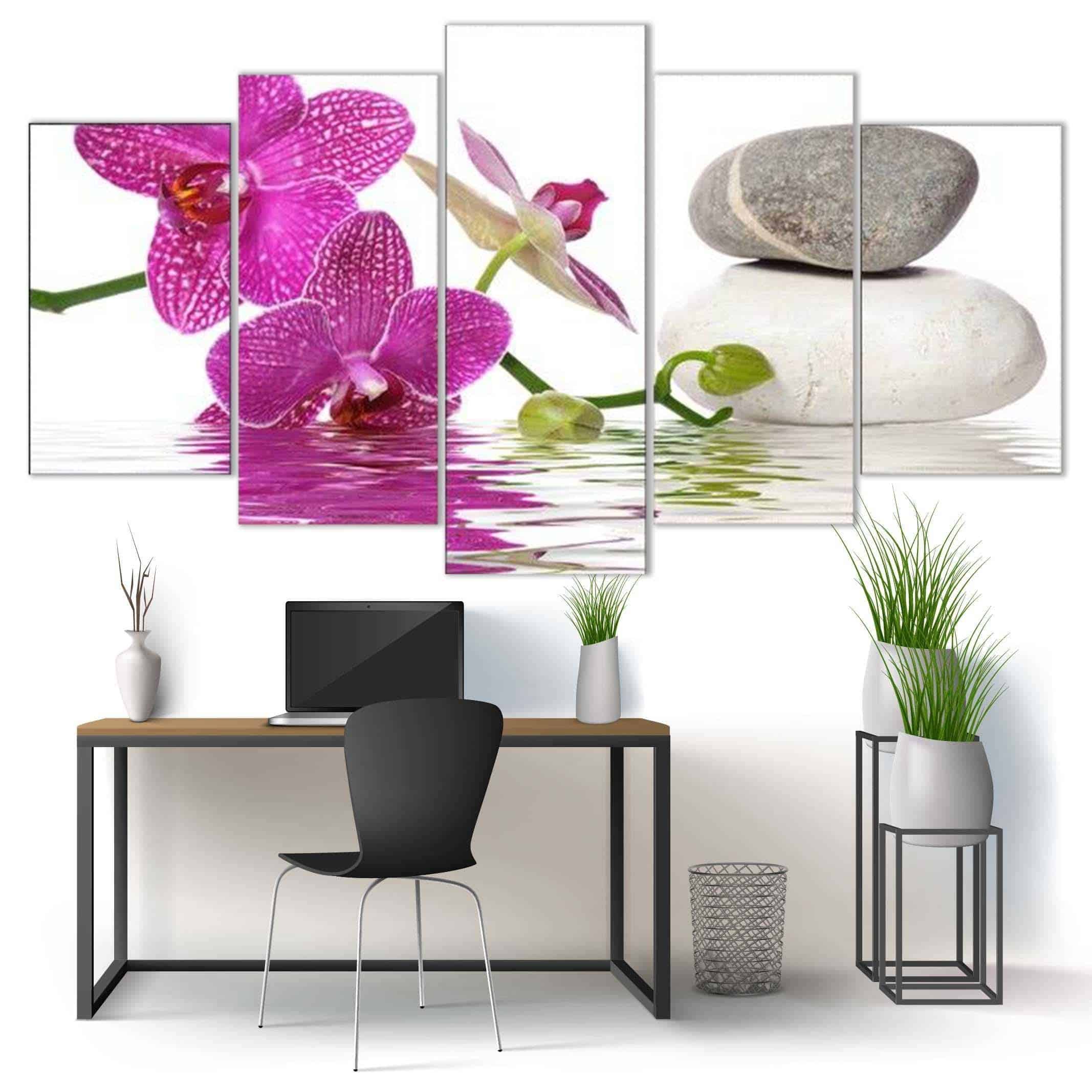 Tableau Zen <Br>Orchidée Zen